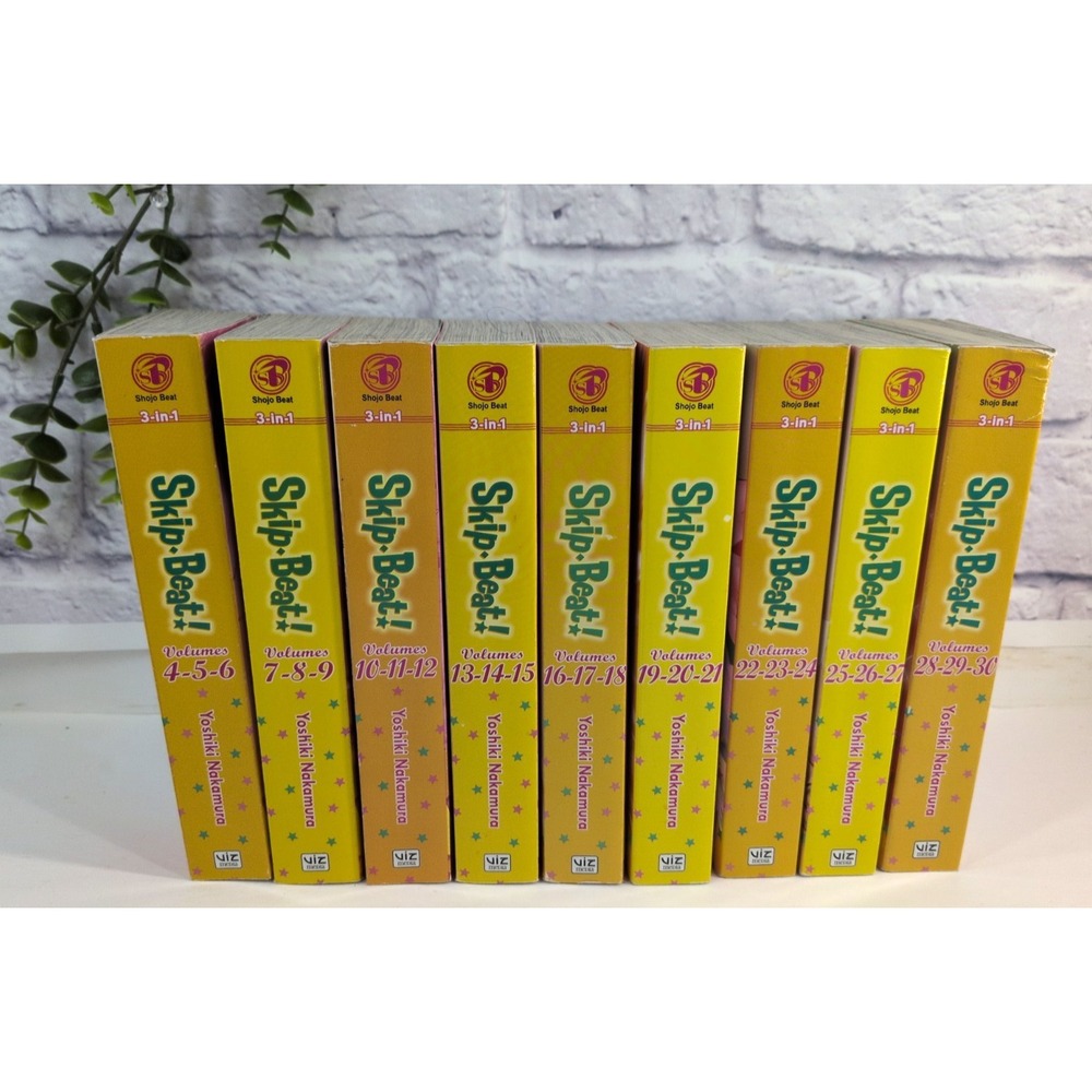 LOT 9! VOLUMES 4-30!📚Skip Beat Manga Lot Book Set Yoshiki‎ Nakamura